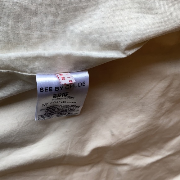 See by Chloe Fur Jean Vest - Picture 6 of 7